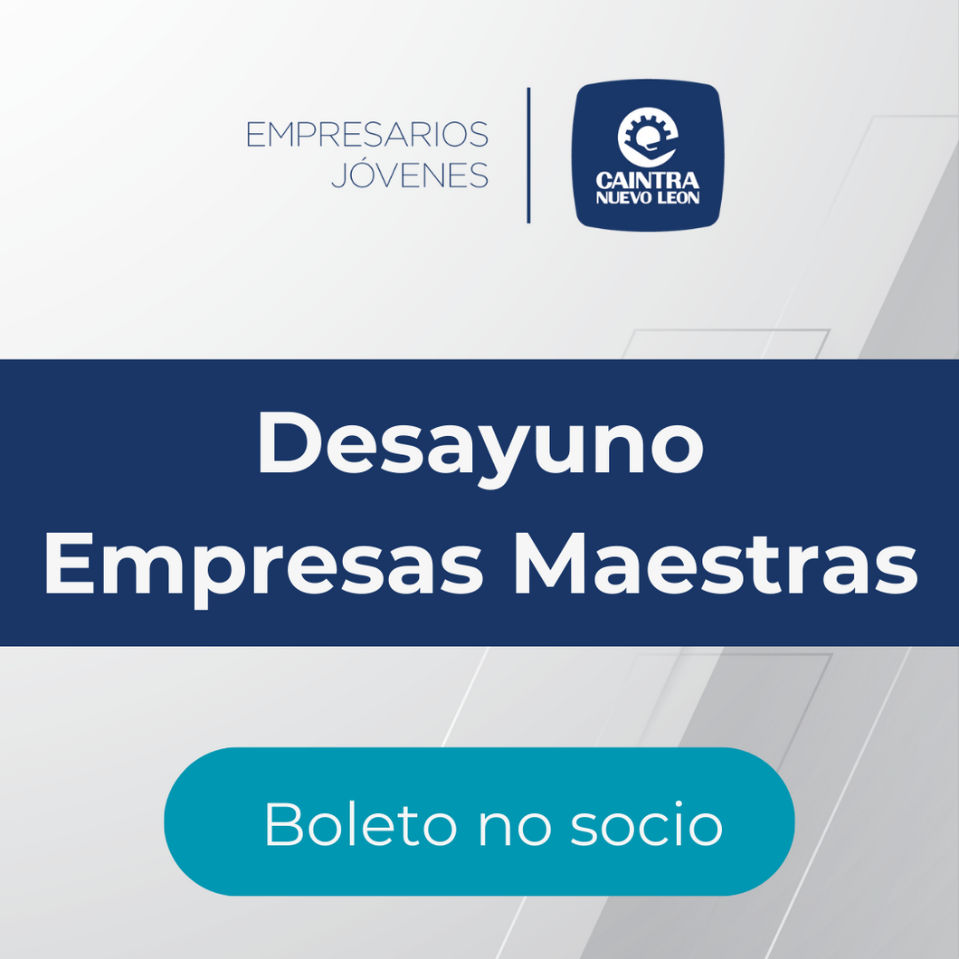 Desayuno empresas maestras NO SOCIO